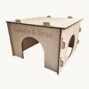 Cabane en bois personnalisable
