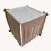 Cachette rideaux beige foncé