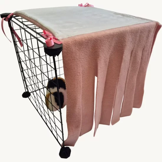 Cachette rideaux rose – Image 3