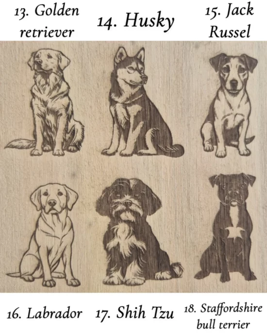 Gravure chien personnalisable – Image 4
