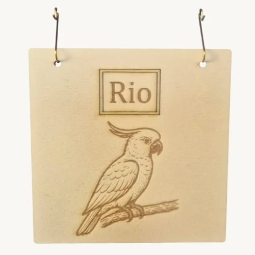 Gravure oiseaux personnalisable
